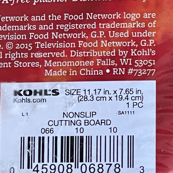 Food Network Apple Shape Cutting Board - Picture 10 of 10